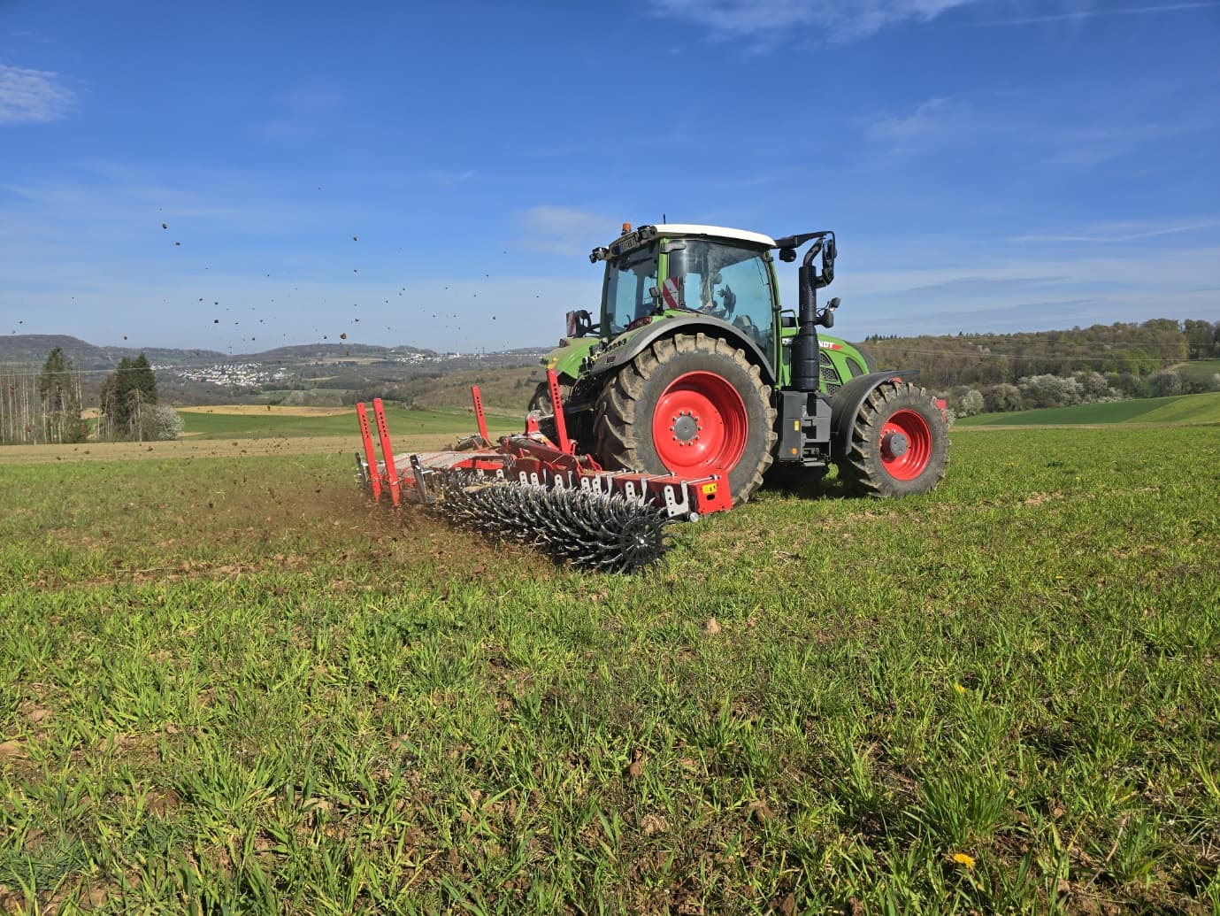 Rollhacke im Einsatz