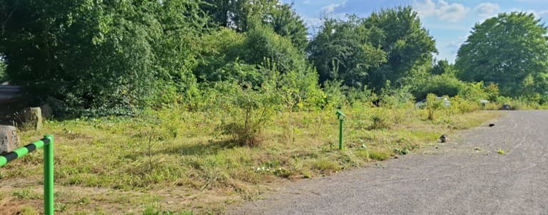 erste freigeschnittene Fläche